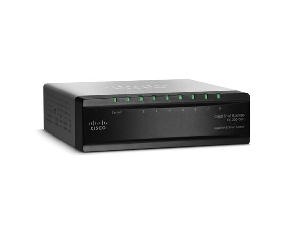 Коммутатор Cisco SLM2008PT 4-PoE Smart 8-ports, SLM2008PT-EU, фото 