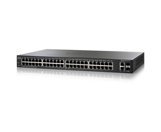 Коммутатор Cisco SF200-48P 24-PoE Smart 50-ports, SLM248PT-G5, фото 