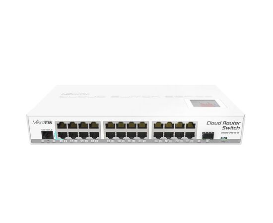 Коммутатор Mikrotik Cloud Router Switch 125-24G-1S-IN Smart 25-ports, CRS125-24G-1S-IN, фото 