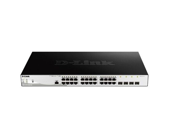 Коммутатор D-Link DGS-1210-28MP/ME 24-PoE Управляемый 28-ports, DGS-1210-28MP/ME/B1A, фото 