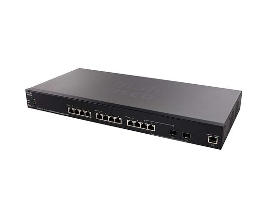 Коммутатор Cisco SX350X-12 Управляемый 12-ports, SX350X-12-K9-EU, фото 