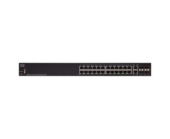 Коммутатор Cisco SF250-24 Smart 28-ports, SF250-24-K9-EU, фото 