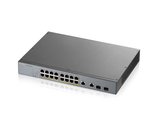 Коммутатор ZyXEL GS1350-18HP 16-PoE Smart 18-ports, GS1350-18HP-EU0101F, фото 