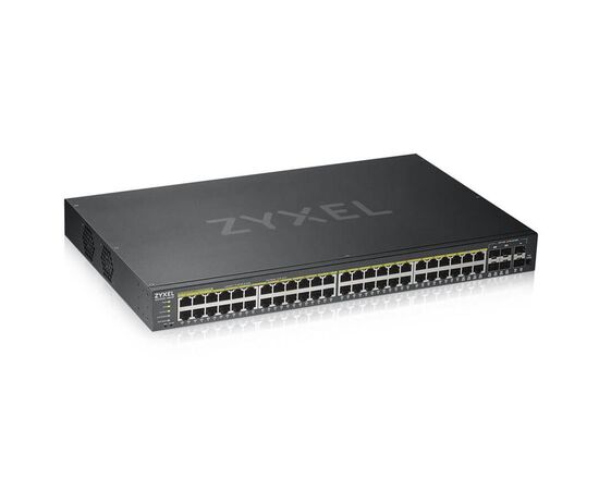 Коммутатор ZyXEL GS1920-48HPv2 48-PoE Smart 50-ports, GS192048HPV2-EU0101F, фото 