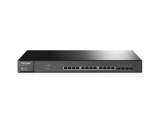 TP-Link T1700X-16TS JetStream 12-портовый 10GBase-T Smart коммутатор с 4 слотами SFP+, фото 
