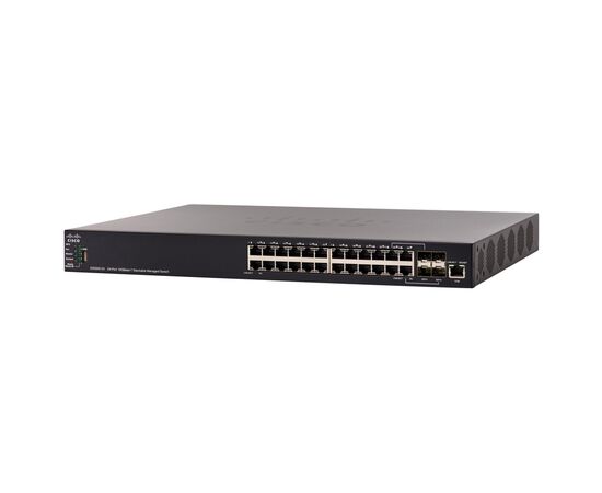 Коммутатор Cisco SX550X-24 Управляемый 24-ports, SX550X-24-K9-EU, фото 