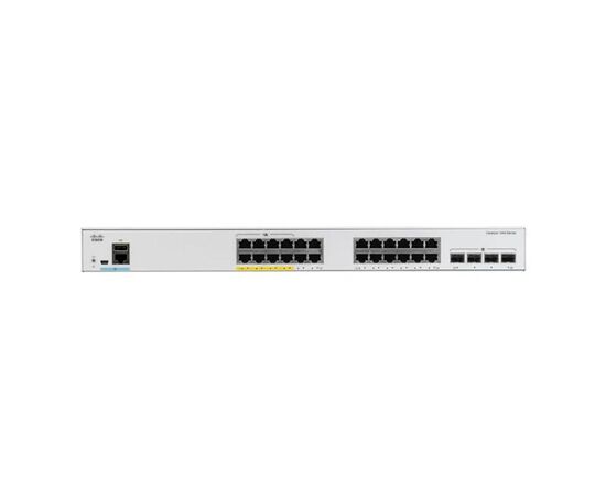 Коммутатор Cisco C1000-24P-4X 24-PoE Управляемый 28-ports, C1000-24P-4X-L, фото 