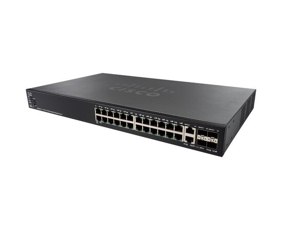 Коммутатор Cisco SF550X-24MP 24-PoE Управляемый 28-ports, SF550X-24MP-K9-EU, фото 