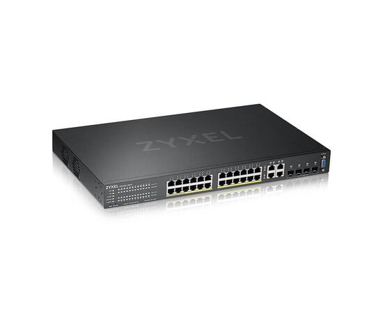 Коммутатор ZyXEL NebulaFlex Pro GS2220-28HP 24-PoE Управляемый 28-ports, GS2220-28HP-EU0101F, фото 