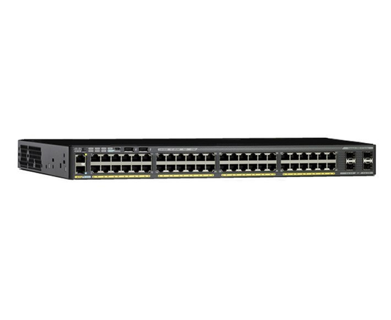 Коммутатор Cisco WS-C2960X-48FPS-L 48-PoE Управляемый 52-ports, WS-C2960X-48FPS-L, фото 