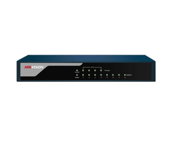 Коммутатор HIKVISION DS-3E0108P-E 4-PoE Неуправляемый 8-ports, DS-3E0108P-E, фото 