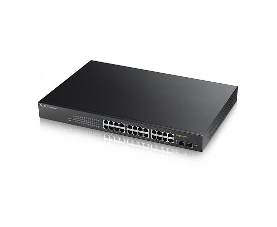 Коммутатор ZyXEL GS1900-24HP 24-PoE Smart 26-ports, GS1900-24HP-EU0101F, фото 