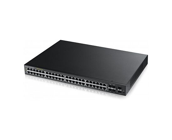 Коммутатор ZyXEL GS1920-48HP 48-PoE Smart 54-ports, GS1920-48HP-EU0101F, фото 