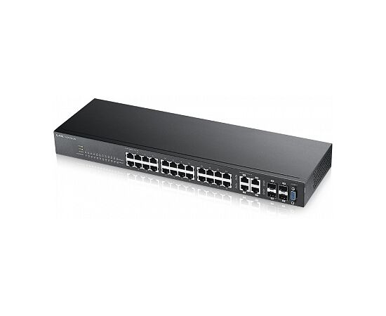 Коммутатор ZyXEL GS2210-24 Управляемый 28-ports, GS2210-24-EU0101F, фото 