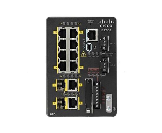 Коммутатор Cisco IE-2000-8TC Управляемый 10-ports, IE-2000-8TC-B, фото 