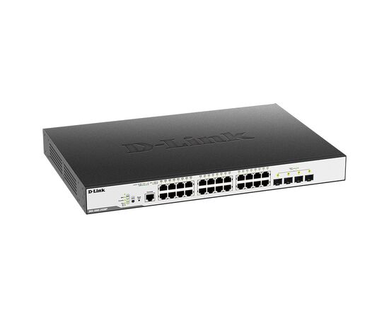 Коммутатор D-Link DGS-3000-28XMP 24-PoE Управляемый 28-ports, DGS-3000-28XMP/B1A, фото 