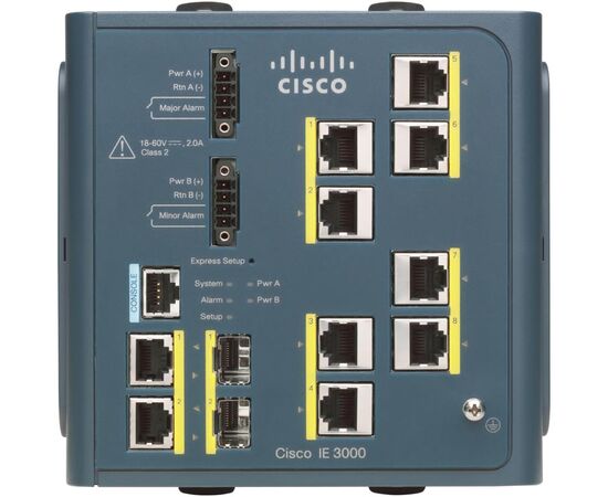 Коммутатор Cisco IE-3000-8TC Управляемый 10-ports, IE-3000-8TC, фото 
