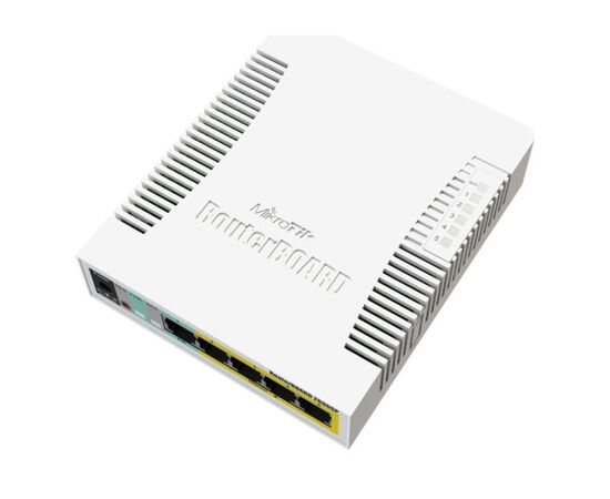 Коммутатор Mikrotik RouterBoard 260GSP 4-PoE Smart 6-ports, RB260GSP, фото 