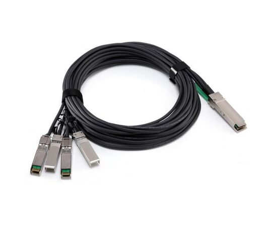 Разветвляющий кабель Cisco QSFP-4X10G-AC QSFP -> 4 x SFP+ 10.00м, QSFP-4X10G-AC10M=, фото 