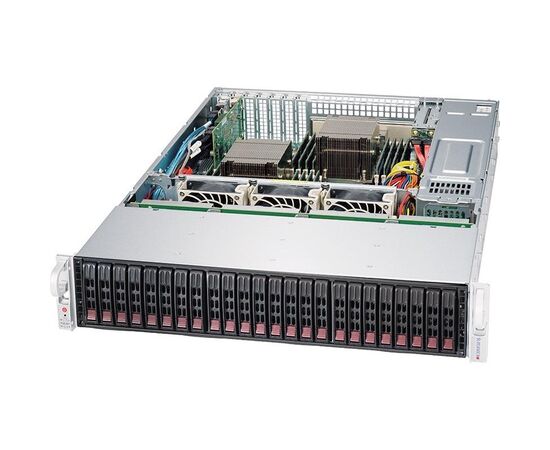 Серверная платформа Supermicro SuperStorage 2028R-E1CR24L 24x2.5" 2U, SSG-2028R-E1CR24L, фото 