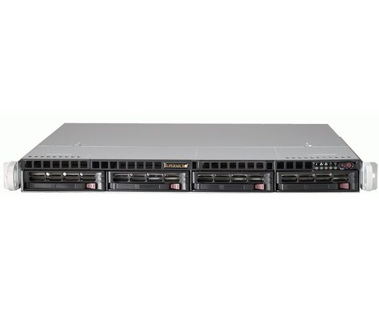 Серверная платформа Supermicro SuperServer 6017R-NTF 4x3.5" 1U, SYS-6017R-NTF, фото 
