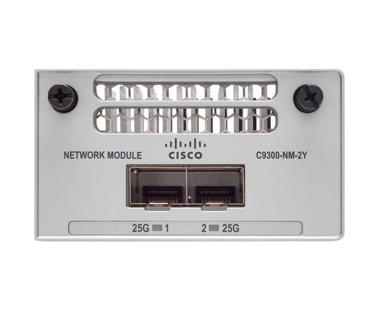Сетевой модуль Cisco для Catalyst 9300 2x25G-SFP28, C9300-NM-2Y=, фото 