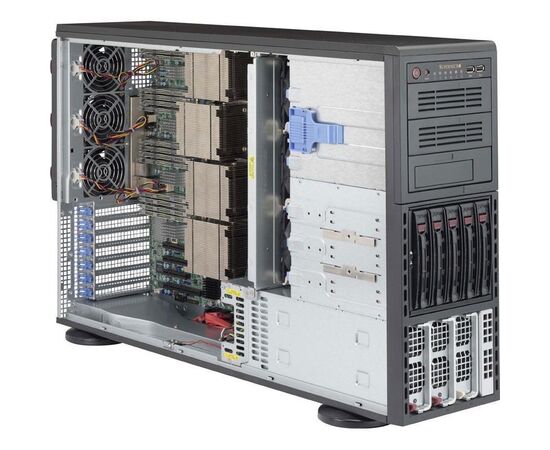 Серверная платформа Supermicro SuperServer 8048B-TR3F 5x3.5" Tower 4U, SYS-8048B-TR3F, фото 