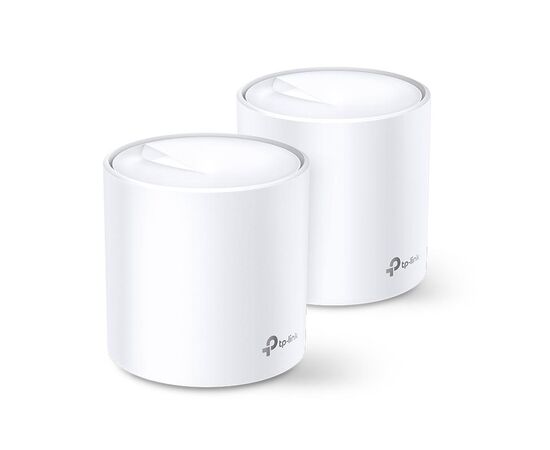 Беспроводной маршрутизатор TP-Link Deco X20 2.4/5 ГГц 1201 Мб/с, Mesh (2-pack), Deco X20(2-pack), фото 