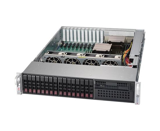 Серверная платформа Supermicro SuperServer 2028R-TXR 16x2.5" 2U, SYS-2028R-TXR, фото 