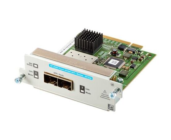 Сетевой модуль HP Enterprise для Aruba 2920 2x10G-SFP+, J9731A, фото 