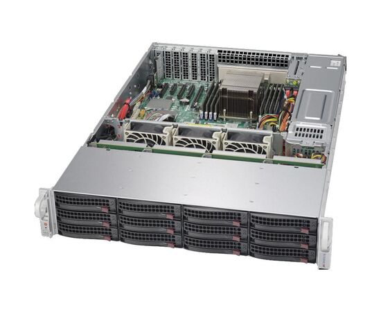 Серверная платформа Supermicro SuperStorage 5028R-E1CR12L 12x3.5" 2U, SSG-5028R-E1CR12L, фото 
