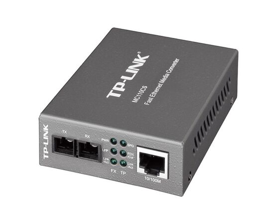 Медиаконвертер TP-Link 100Base-TX-100Base-FX RJ-45-SC, MC110CS, фото 