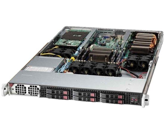 Серверная платформа Supermicro SuperServer 1018GR-T 6x2.5" 1U, SYS-1018GR-T, фото 