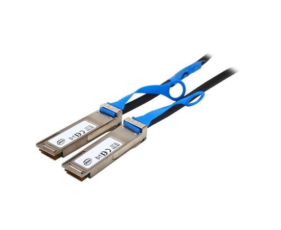 Кабель прямого подключения Intel Twinaxial Cable QSFP+ -> QSFP+ 1.00м, XLDACBL1, фото 