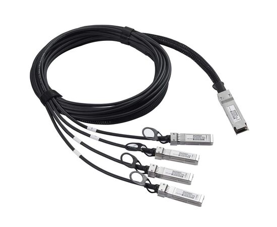 Разветвляющий кабель Cisco QSFP-4SFP10G QSFP -> 4 x SFP+ 3.00м, QSFP-4SFP10G-CU3M=, фото 