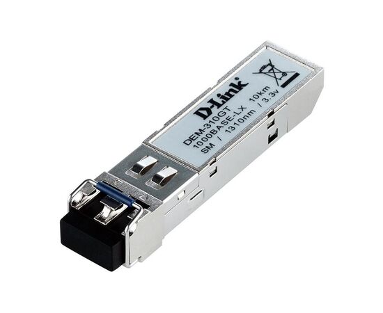 Трансивер D-Link SFP 1000Base-LX Одномодовый, DEM-310GT, фото 