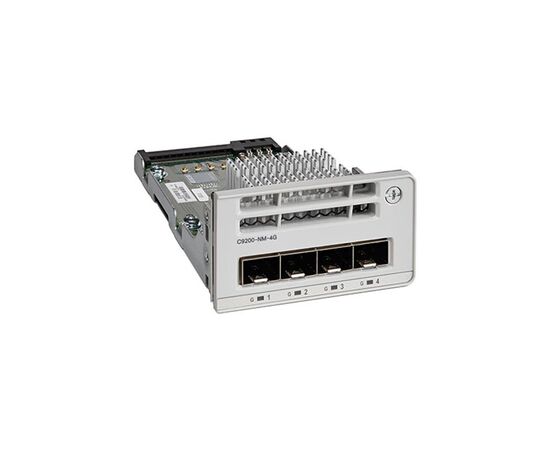 Сетевой модуль Cisco для Catalyst 9200 4x1G-SFP, C9200-NM-4G=, фото 