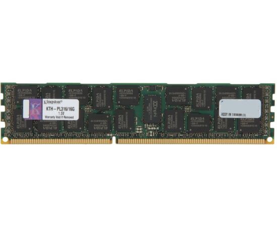 Модуль памяти для сервера Kingston 16GB DDR3-1600 KTH-PL316/16G, фото 
