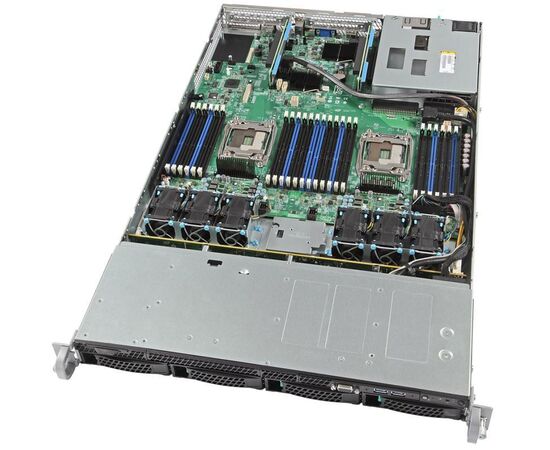 Серверная платформа Intel Wildcat Pass 4x3.5" 1U, R1304WT2GSR, фото 