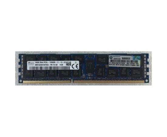 Модуль памяти для сервера HPE 16GB DDR3-1600 715284-001B, фото 