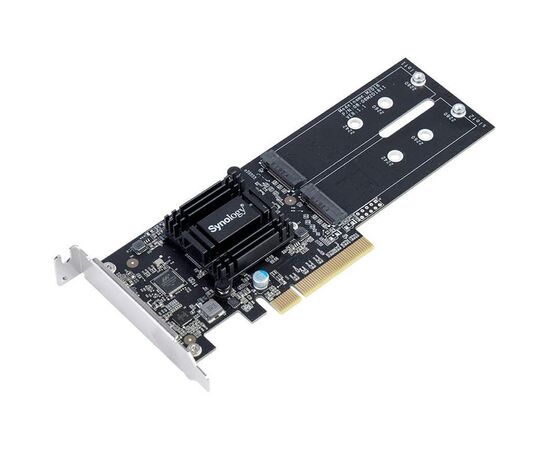 Адаптер Synology M.2 SSD-Sata, LP PCIe 2.0x8, M2D18, фото 