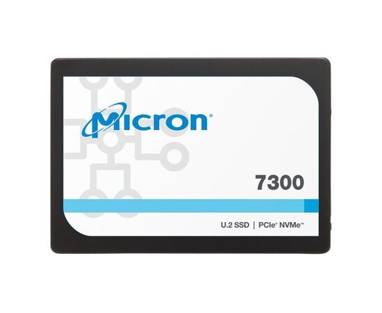 SSD диск для сервера Micron 7300 PRO 960ГБ 2.5" U.2 NVMe PCIe 3.1 x4 TLC MTFDHBE960TDF-1AW1ZABYY, фото 