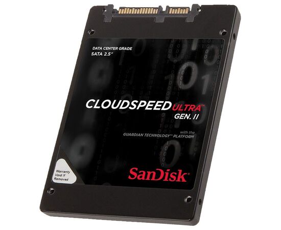 SSD диск для сервера SanDisk CloudSpeed Ultra 400ГБ 2.5" SATA 6Gb/s MLC SDLF1DAM-400G-1JA2, фото 