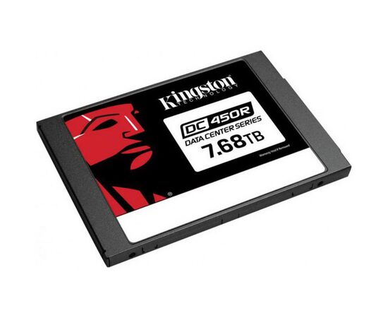 SSD диск для сервера Kingston DC450R 7.68ТБ 2.5" SATA 6Gb/s TLC SEDC450R/7680G, фото 