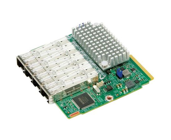 Сетевая карта Supermicro XL710 10 Гб/с SFP+ 4-port, AOC-MTG-I4SM-O, фото 