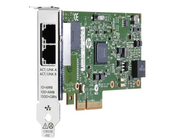 Сетевая карта HP Enterprise 361T 1 Гб/с RJ-45 2-port, 652497-B21, фото 