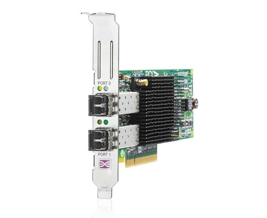 Адаптер главной шины HP Enterprise 82E Fibre Channel 8 Гб/с, AJ763B, фото 