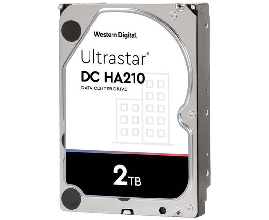 Жесткий диск для сервера WD 2ТБ SATA 3.5" 7200 об/мин, 6 Gb/s, 1W10002, фото 