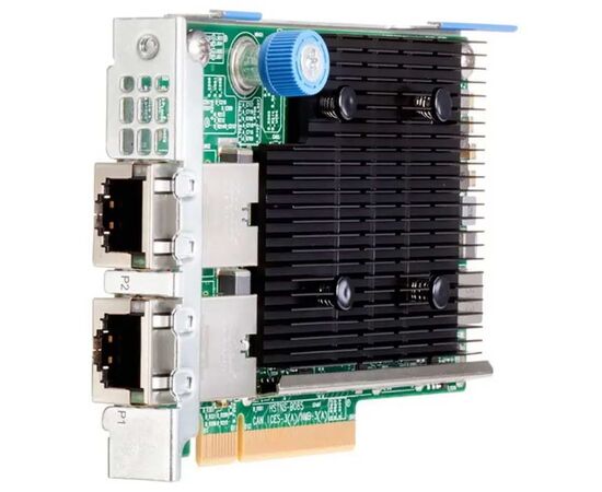 Сетевая карта HPE 535FLR-T 10Гб/с RJ-45 2-port, 817721-B21, фото 