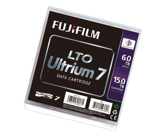 Лента Fujifilm LTO-7 6000/15000ГБ labeled 1-pack, 18545, фото 
